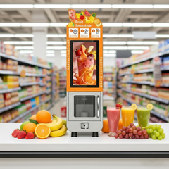 Machine à smoothies Wesmooze en supermarché